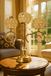 Luxury 3-Head Crystal Candle Holder